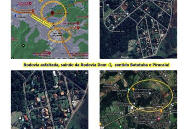 BAIRRO DE CANEDOS_Atibaia - Fotos da Localização e Mapa Viário