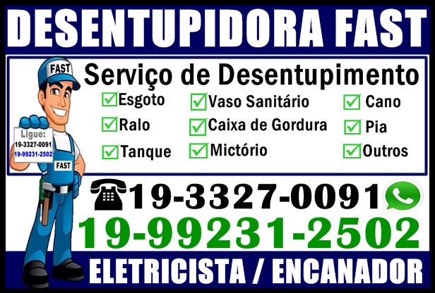 Desentupidora Fast Campinas 15-06-2025
