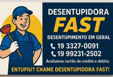 Desentupidora Fast Campinas 2025