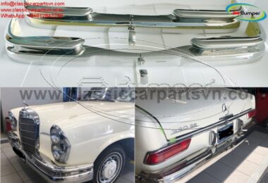 Mercedes W111 W112 Coupe bumpers (1959  1968) 1