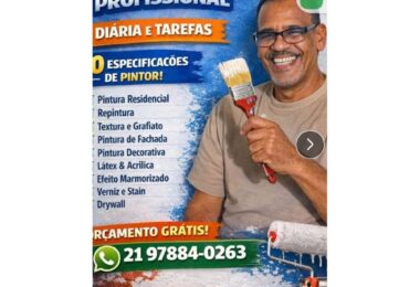 José Carlos pintor autônomo Niterói RJ