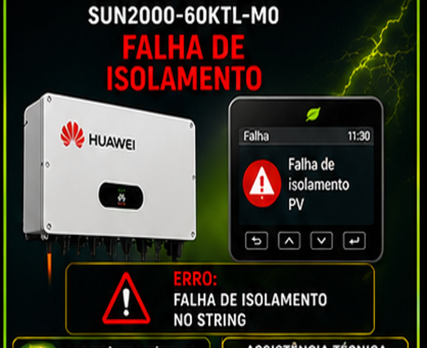 2-ASSISTÊNCIA-TÉCNICA-INVERSOR-HUAWEI-GOIÂNIA-GOIÁS-ERRO-FALHA-DE-ISOLAMENTO