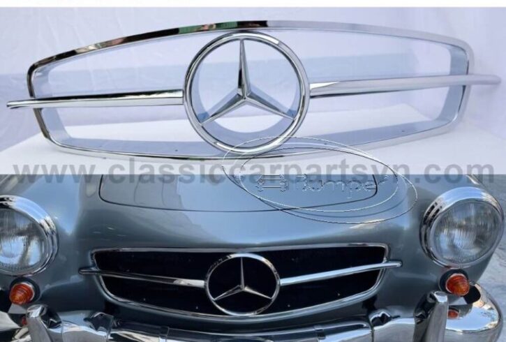 Mercedes 190SL Roadster front grille 1 Mercedes 190SL Roadster front grille 1